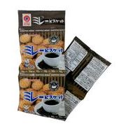 【野村煎豆加工店】4連ミレービスケット　コーヒー味　30g×4
