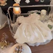 親子コーデ小花柄ワンピース