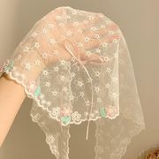 新登場！！★レディースヘアアクセサリー★髪飾り★三角巾★2色