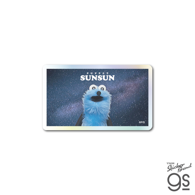 パペットスンスン ホログラムミニステッカー 宇宙 SNS 人気 PUPPET