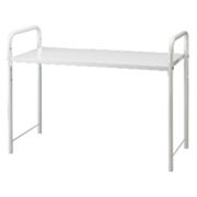 伸晃 Belca レンジ上ラック・ワイド ホワイト 伸縮タイプ RUW-EX （キッチンラック）