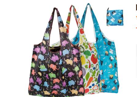 収納バッグ★エコバッグ★ 折りたたみバッグ★大容量★ショッピングバッグ★50色