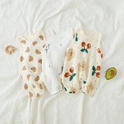 ベビー用ワンピース 夏 薄手 ガーゼ ベビー用 ストラップタンクトップ ハイツ 綿100%