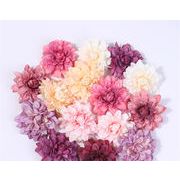 高級感 あふれる 造花 バラの 完成品ヘッド DIYヘアアクセサリー 簪用デコレーションパーツ