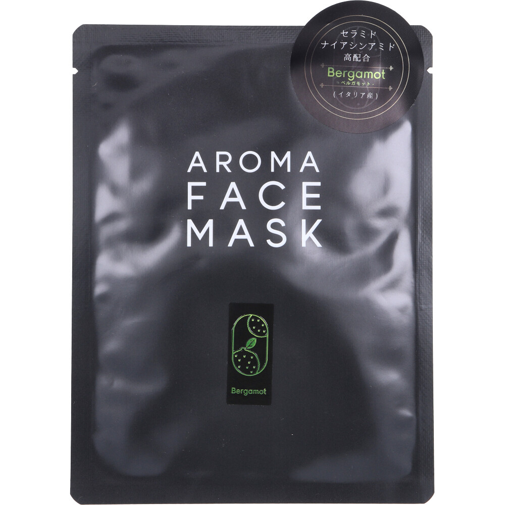 AROMA FACE MASK(アロマフェイスマスク) ベルガモット 1枚入