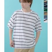 マルチボーダー半袖Tシャツ