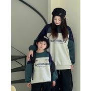 【2025新作】子供服 韓国風子供服 ベビー服 可愛い  親子服    パーカー 90-150cm 2色