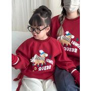 【2025新作】子供服 韓国風子供服 ベビー服 可愛い  親子服  裹起毛 パーカー 90-150cm 2色