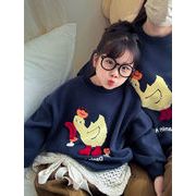 【2025新作】子供服 韓国風子供服 ベビー服 可愛い  親子服   パーカー 90-150cm 2色