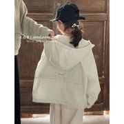 【2025秋新作】韓国風 子供服 日焼け止め服　コートアップ　100-170CM