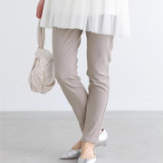 TSHEK速乾 型崩れ防止 エコ素材 春夏 カジュアル スリム見え ロングパンツ