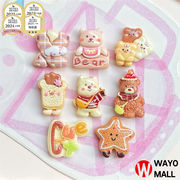 新入荷 デコパーツ樹脂   DIY素材 貼り付けパーツ デコ素材 手芸材料衣類と靴帽子アクセサリーパーツ