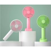 携帯扇風機 USB充電式 防災 災害 グッズ ハンディ ファン 静音 ミニ 卓上扇風機