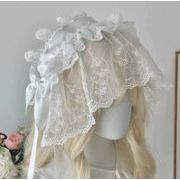 ヘアアレンジ  ヘアアクセサリー    レース ヘアバンド ロリータファッション撮影小物