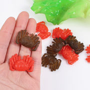 PVC 食品サンプル 果物 フランスパン フェイクケーキ ドーナツ サンプル 模型 学校 行事 飾り オーナメント