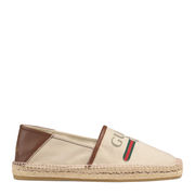 グッチ GUCCI メンズ  グッチ ロゴ エスパドリーユ 'ブラウン' 523203 9SJ10 9075