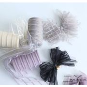 ★DIY材料★手作り　ギフト包装リボン★アクセサリー★6色