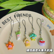 新入荷★ファション小物　キーホルダー 　ストラップ★5色