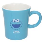 【マグカップ】セサミストリート 磁器製マグ カラーフェイス クッキーモンスター