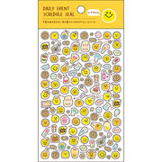 日本製 made in japan 金箔スケジュールシール・ニコちゃん t512013