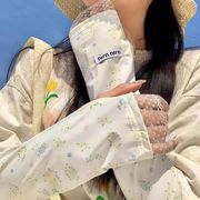 手袋 グローブ アームカバー  紫外線カット  レース 冷感