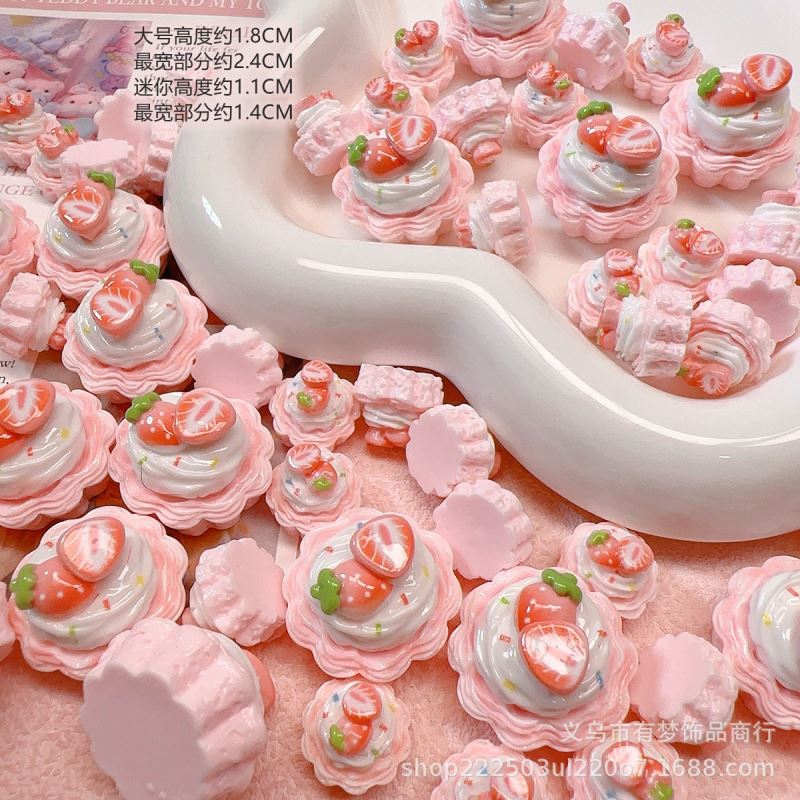 売れ筋・人気アイテム 商品 激安販売☆芸DIY デコパーツ ☆アクセサリー パーツ☆ケーキ その他