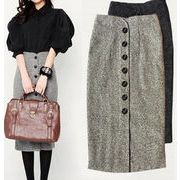 【2021秋冬】レディース スカート ハイウエスト　秋冬スカート　おしゃれ