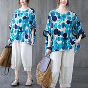 【新作】春夏水玉トップス半袖Tシャツ