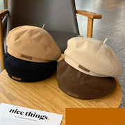 【2024秋冬新作】 レディース帽子 ベレー帽 小顔効果秋冬おしゃれファッション