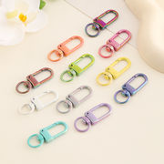 新入荷 キーホルダー金具 ハンドメイド キーリング アクセサリー DIY 手芸用品 基礎金具
