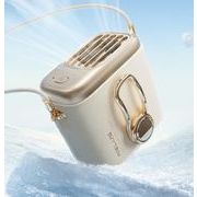 2025年新品　超人気クリップ付き小型卓上扇風機  充電式  3段風量 熱中症対策