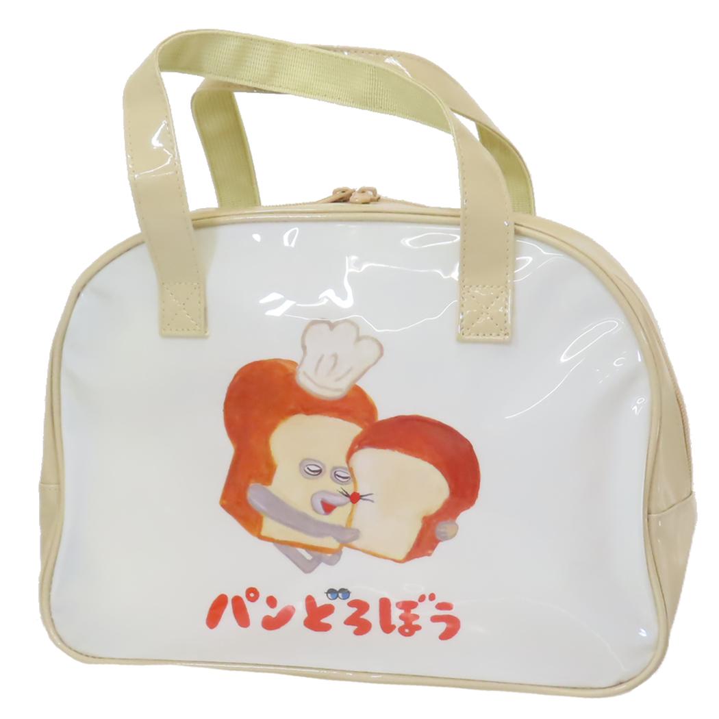 【プールバッグ】パンどろぼう ボストンバッグ ベージュ