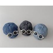 子供用★帽子★ins★野球帽子★アウトドア★ベビー★男女兼用★日焼け防止帽子+眼鏡★可愛い★3色