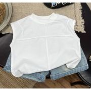 2025夏新作 キッズ  男の子   ノースリーブ  子供服 トップス   夏服  80-130cm