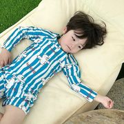 2025新品　子供服　水着　連体水着    温泉可用★S-3XL