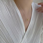 【高品質】S925シルバー☆FANGzq☆ネックレス 水滴型 アクセサリー シンプル個性派ネックレス