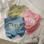 キッズ コットン ノースリーブ タンクトップ 韓国 夏 女の子