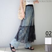 【2025新作商品♪】チュールシアーラップスカート