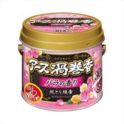 アース渦巻香バラの香り３０巻缶入 【 アース製薬 】 【 殺虫剤・ハエ・蚊 】