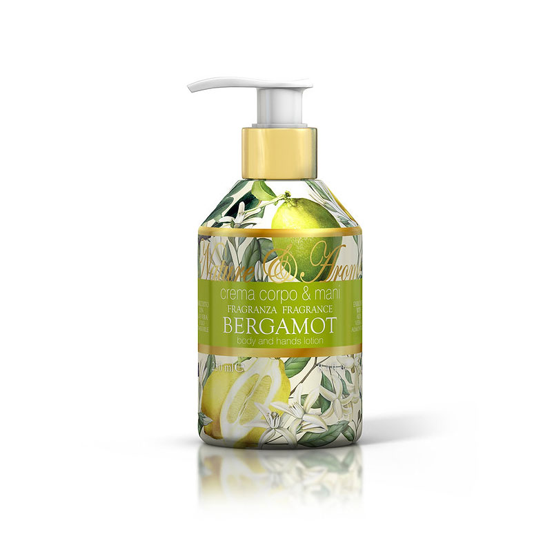 Rudy ルディ Nature＆Arome ネイチャー＆アロマ Body & Hand Lotion ボディ&ハンドローション BERGAMOT