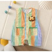 2025春夏新作  子供服  ベビー服  アパレル  袖なし   ロンパース     可愛い  男の子