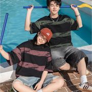 トップス カットソー Tシャツ 半袖 クルーネック ラウンドネック プリント