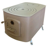 日本製 made in japan 角型ストーブガード無し ベージュ