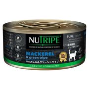 ニュートライプ　ＣＡＴ　ＰＵＲＥ　マッカレル＆グリーントライプ 95g NUT3726 【猫用フード 全年齢用】