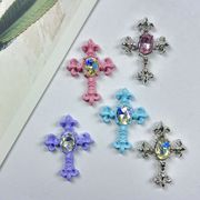 超新作 合金 貼り付けパーツ デコパーツ DIY アクセサリー デコ素材 手芸材料 ヘアアクセサリーパーツ