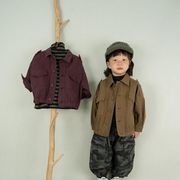 秋新作 ナチュラル系 ユニセックス 韓国風子供服 トップス 上着 ジャケット 80-130