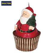 【パディマ限定　特別SALE】■DULTON■■X'mas■　Craft candle　Santa cupcake