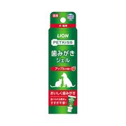 PETKISS　歯みがきジェル　アップルの香り 40g 【LION 犬猫用品 すすぎ不要 口臭ケア】