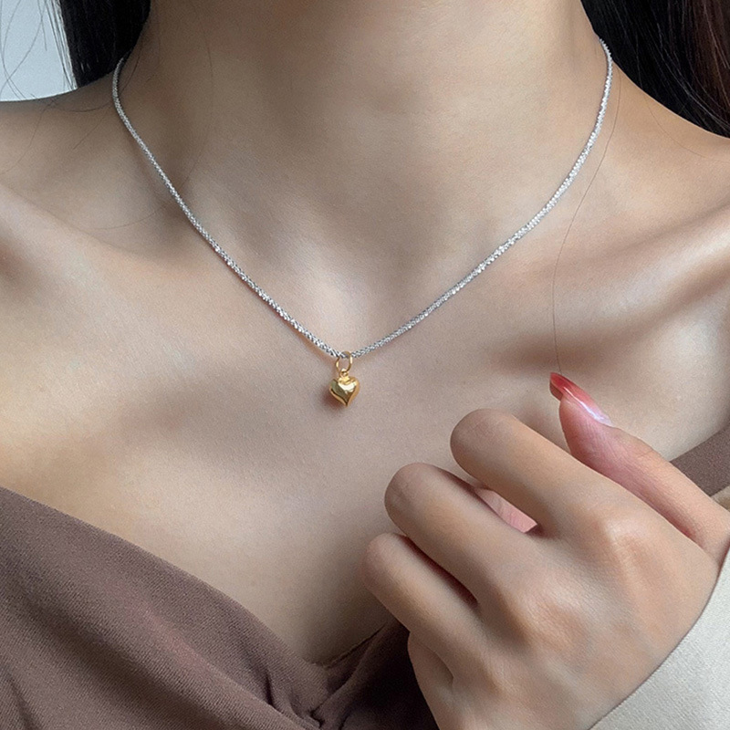 ネックレス レディース　平ら　925シルバー   アクセサリー ネックレス  ハンドメイド ネックレス INS風