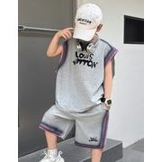 夏新品   子供服  男の子  キッズ   トップス+ズボン   カジュアル  夏服